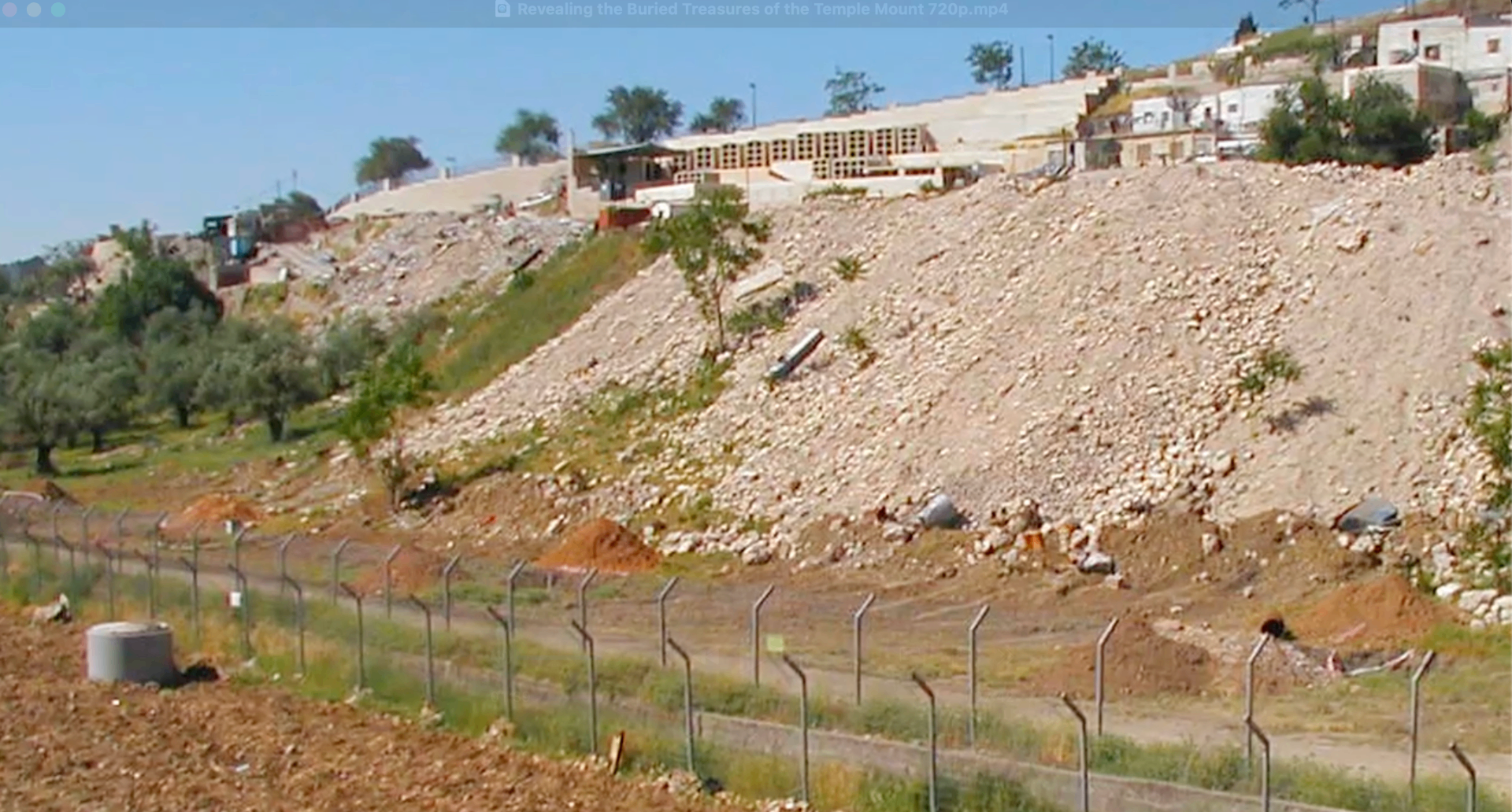 The dump site surveyed by the project's founders.